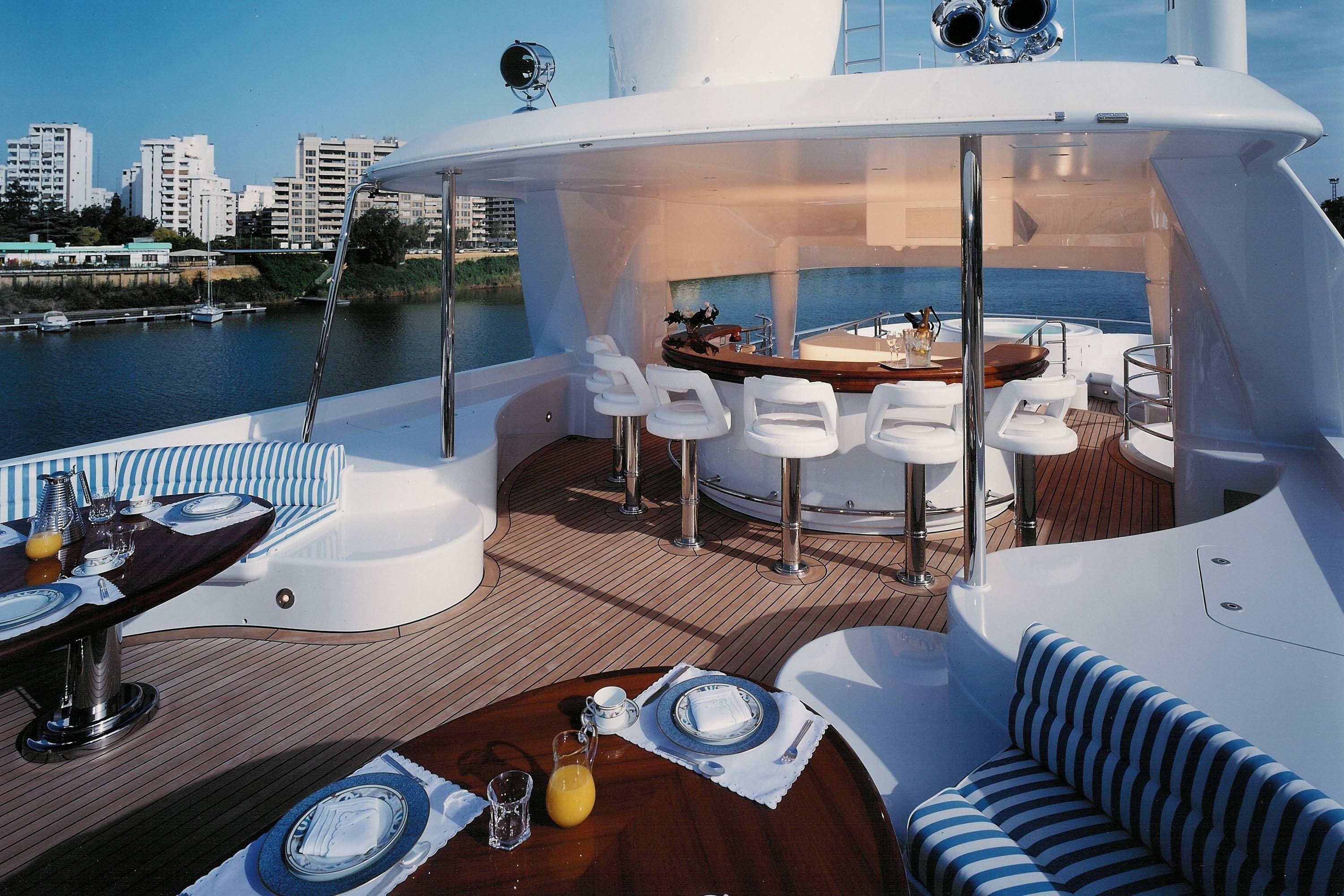 Yacht KISSES, Feadship CHARTERWORLD Luxury Superyacht Charters